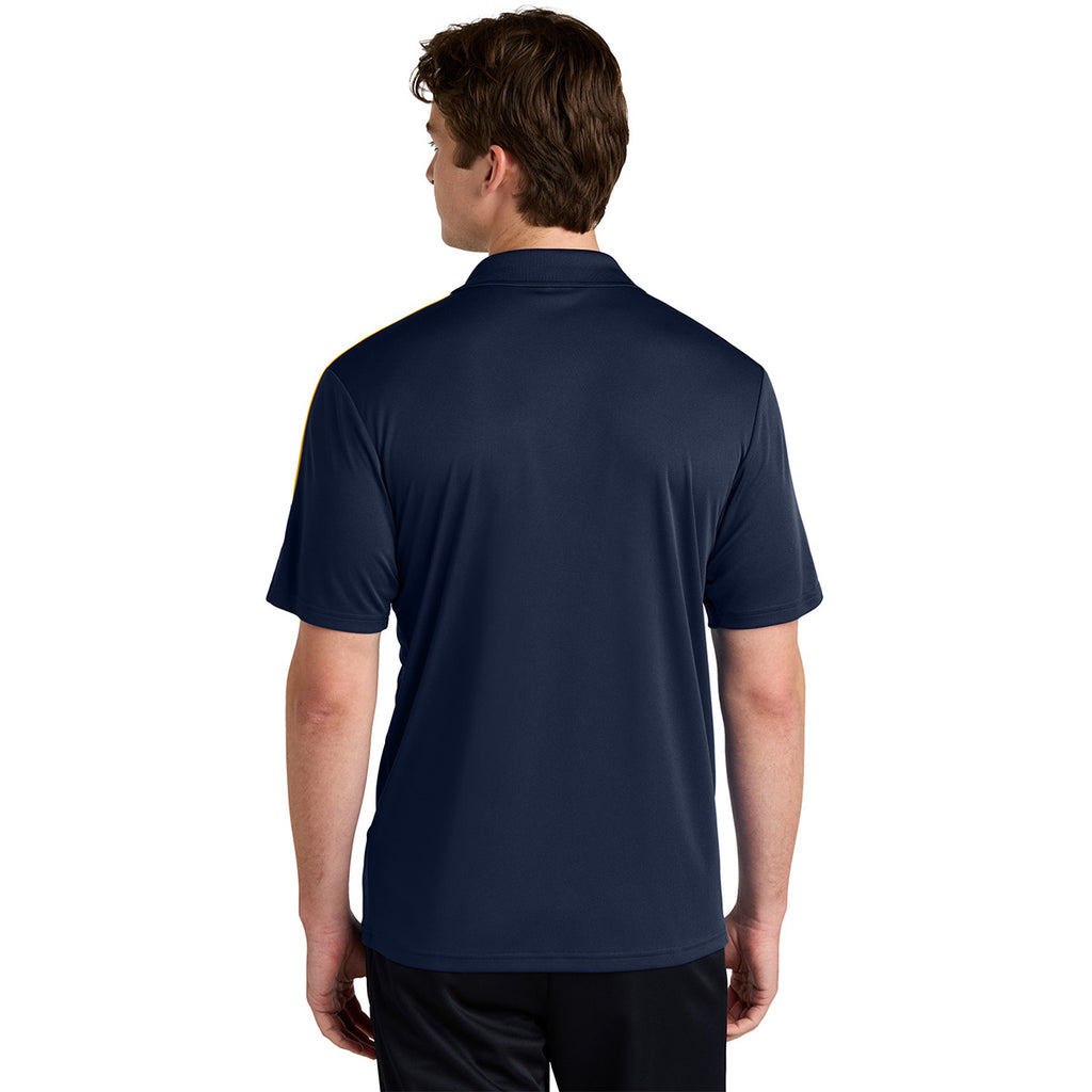 Sport-Tek Men's True Navy/ Gold Competitor United Polo