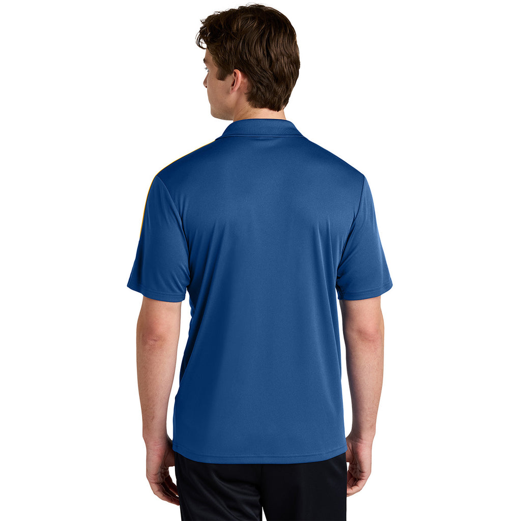 Sport-Tek Men's True Royal/ Gold Competitor United Polo