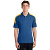 Sport-Tek Men's True Royal/ Gold Competitor United Polo