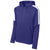 Sport-Tek Men's Purple/ White Sport-Wick Fleece United Pullover Hoodie