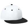 Sport-Tek White/Black/White Impact Mesh Stretch-Tek Cap