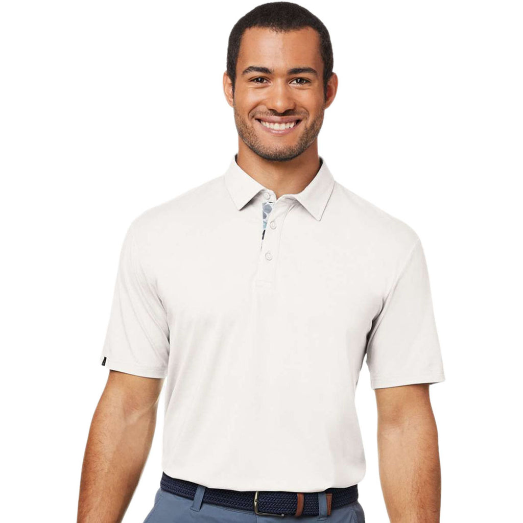 Swannies Men's White Heather James H Polo