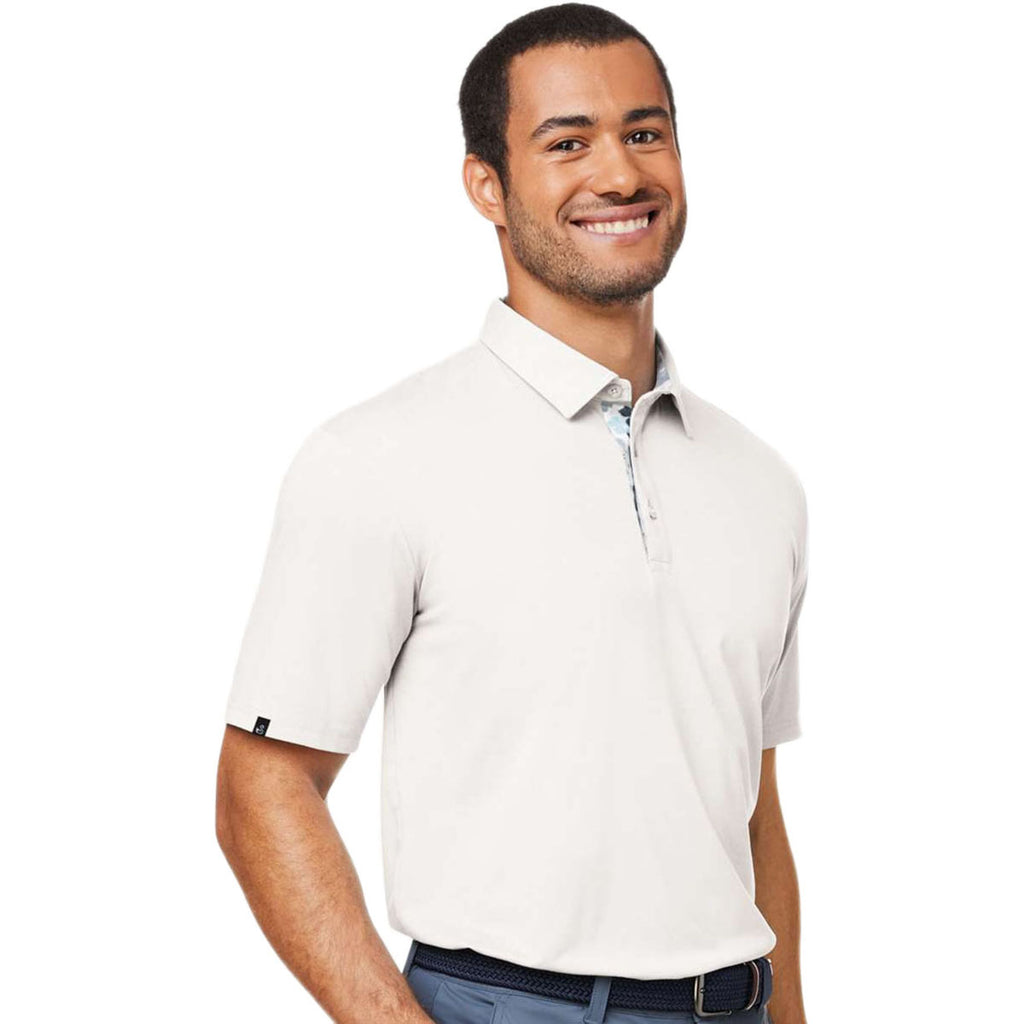 Swannies Men's White Heather James H Polo