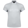 Swannies Women's Grey Tara Tipped Polo