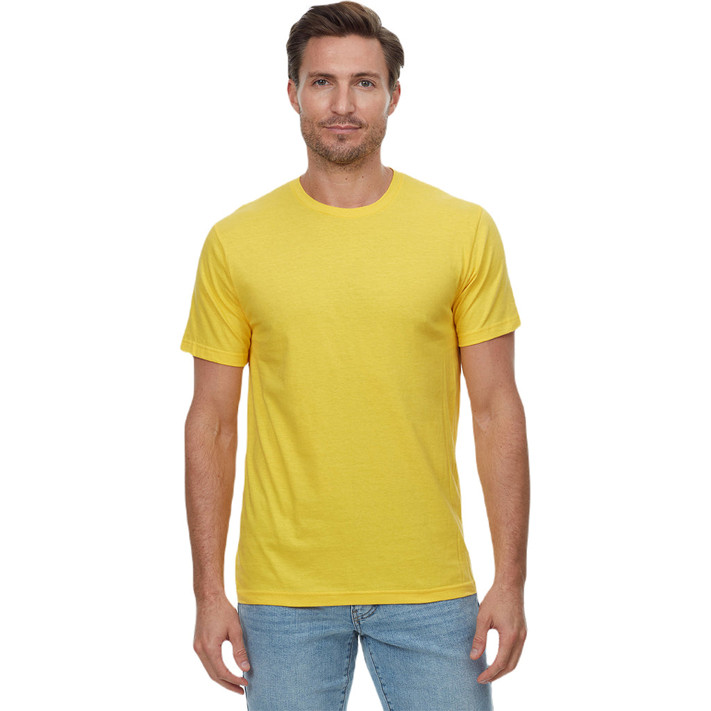 Threadfast Epic Unisex Bright Yellow T-Shirt