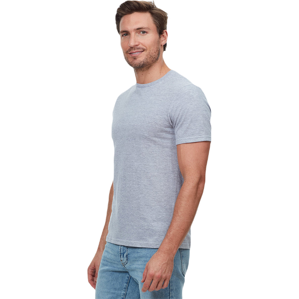 Threadfast Epic Unisex Heather Grey T-Shirt