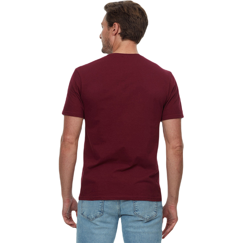 Threadfast Epic Unisex Maroon T-Shirt