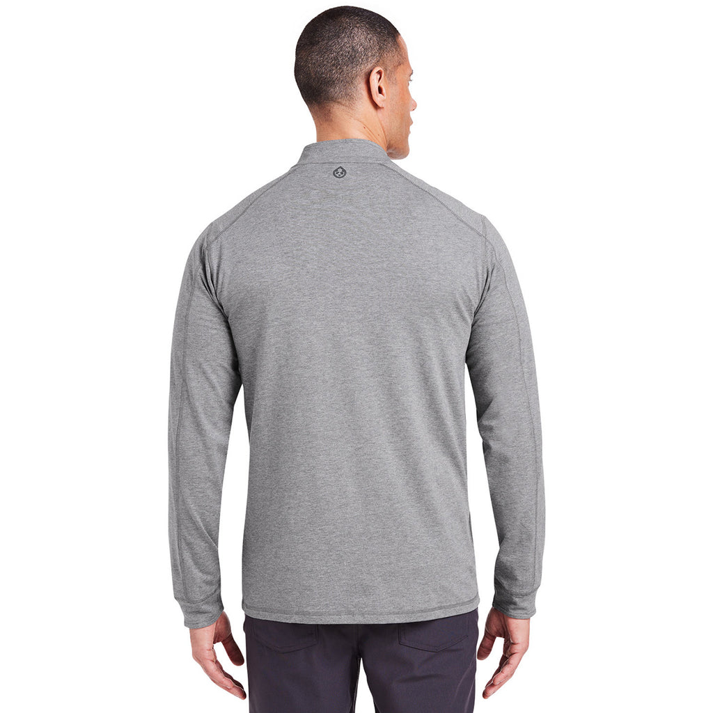 tasc Men's Heather Grey Carrollton Quarter-Zip