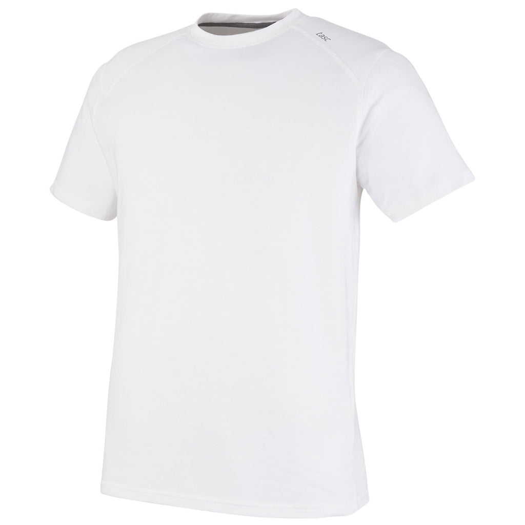 tasc Men's White Carrollton Fitness T-Shirt