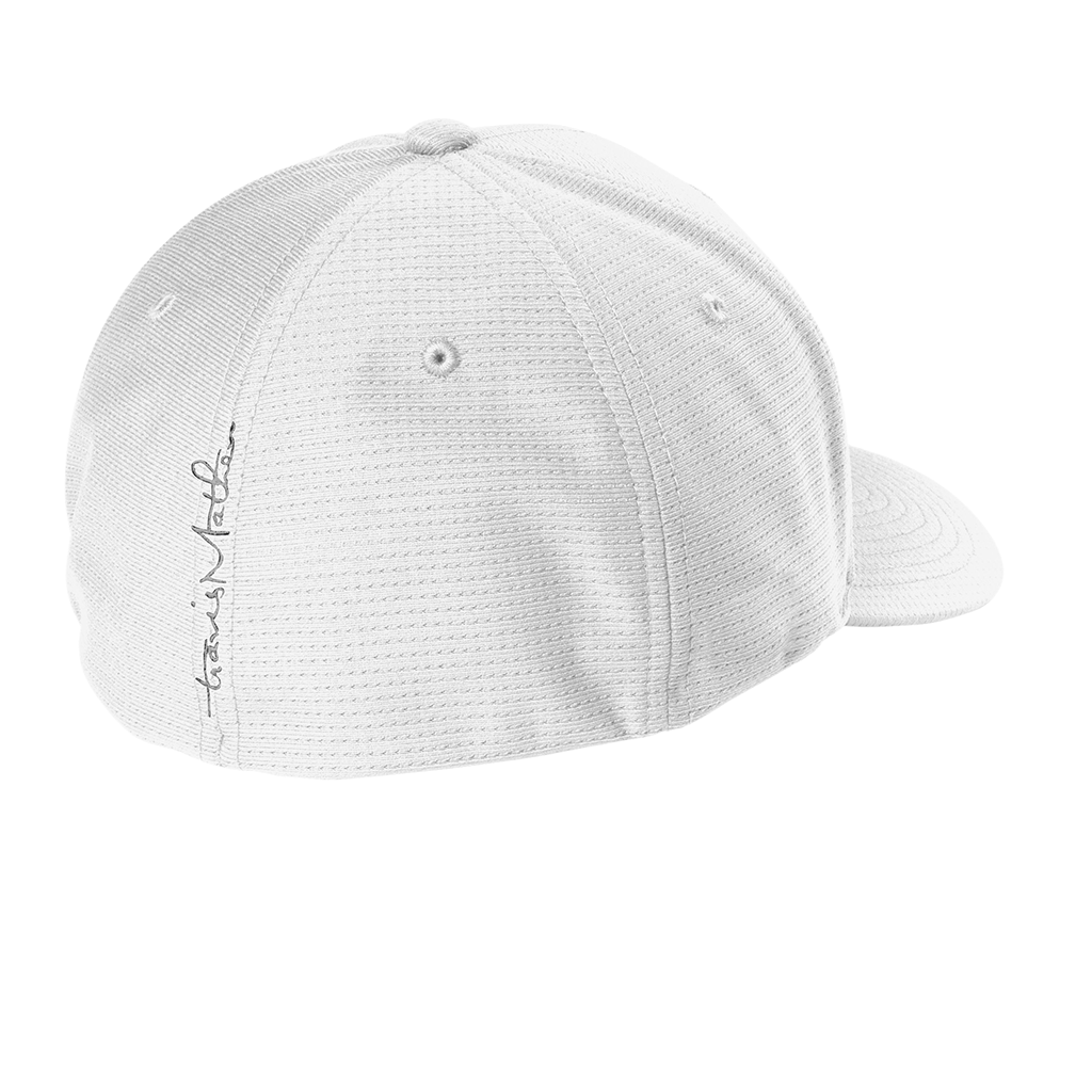 TravisMathew Men's White Rad Flexback Cap