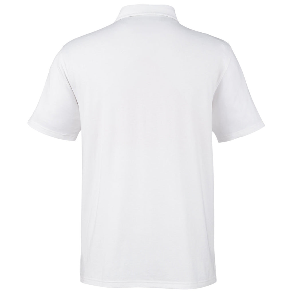 tasc Men's White Cloud Lightweight Polo