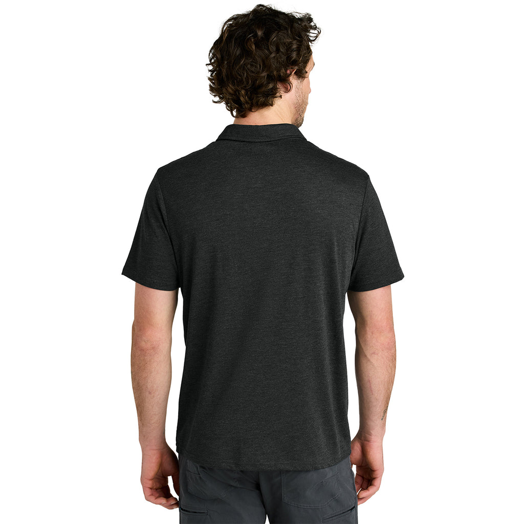 tentree Men's Meteorite Black Heather TreeBlend Polo