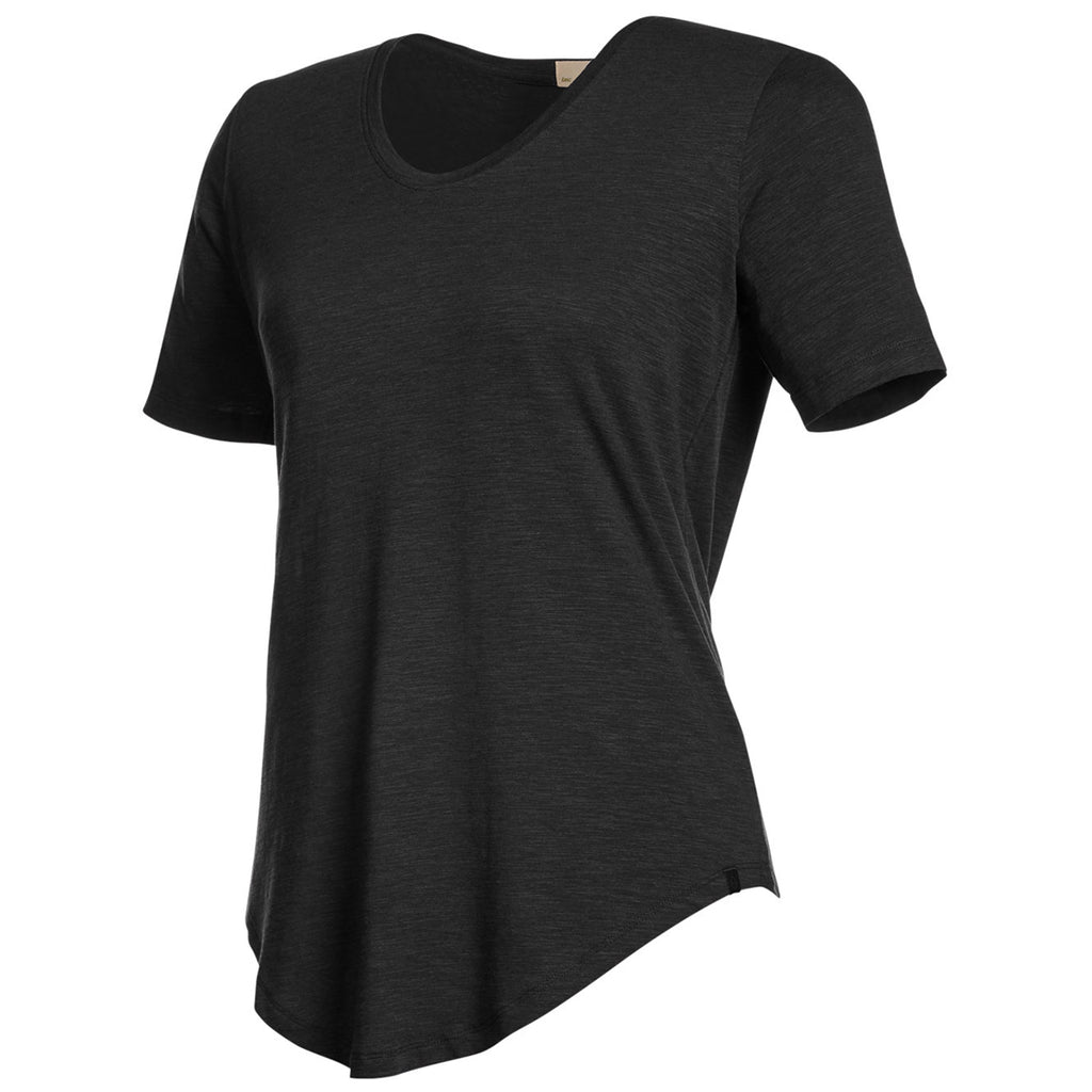 tasc Women's Black Longline T-Shirt