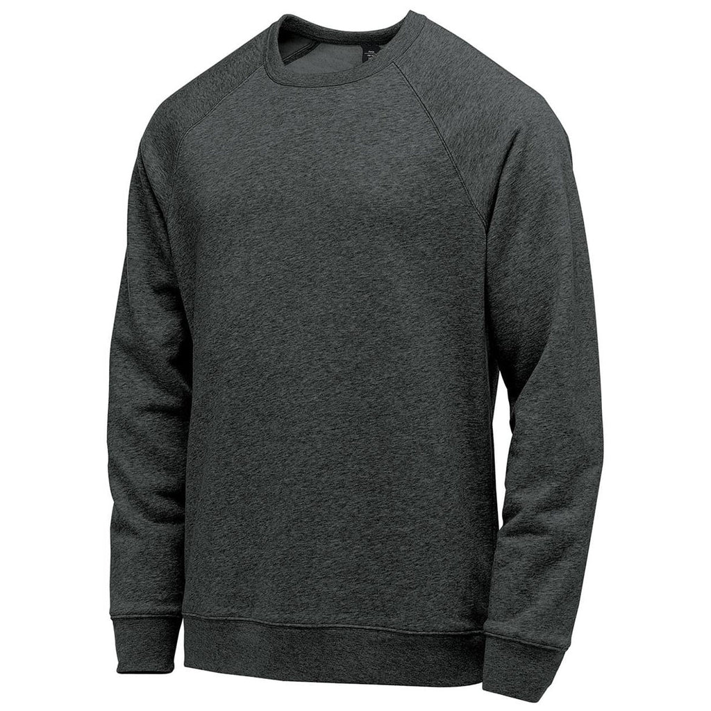 Stormtech Men's Charcoal Heather Monashee Fleece Crew Neck