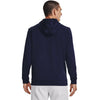 Under Armour Men's Midnight Navy/Black Armour Fleece Twist Hoodie