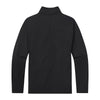 UNRL Men's Black Interlock Quarter Zip