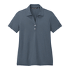 TravisMathew Women's Vintage Indigo Black Coto Performance Polo