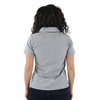 Zusa Women's Light Grey Heather Peachy Polo
