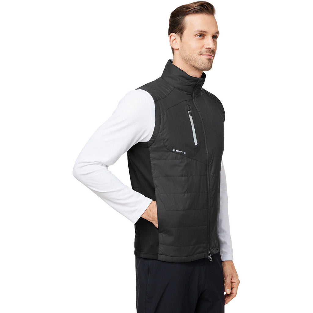 Zero Restriction Men's Black Lightweight Hybrid Vest