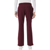 Jaanuu Women's Burgundy Xenos Essential Knit-Waist Scrub Pants