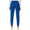 Jaanuu Women's Royal Blue Silex Knit-Waist Scrub Joggers