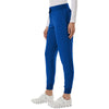 Jaanuu Women's Royal Blue Silex Knit-Waist Scrub Joggers