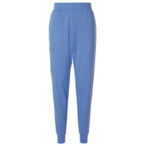 Jaanuu Women's Ceil Blue Rubi Ultrasoft Scrub Joggers