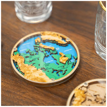 BCG Layered Wood Coaster