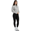 UNRL Women's Heather Grey Elevation Half-Zip Pullover