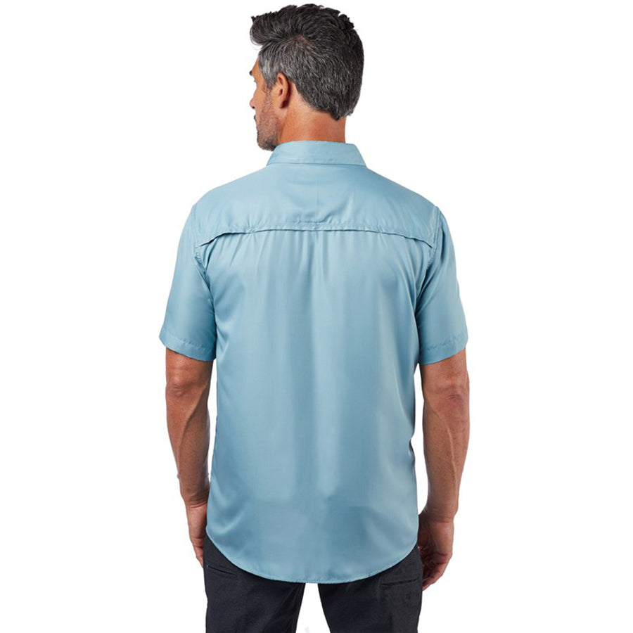 Landway Men's Ocean Mist Short Sleeve Seabright Outdoor Utility Shirt