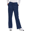 Wink Women's Navy Petite Workflex Flare Leg Cargo Pant