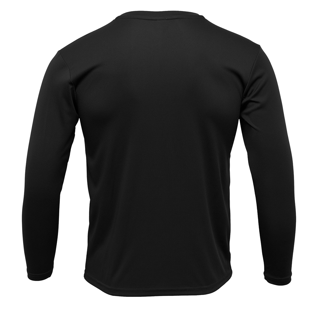 BAW Men's Black Xtreme Tek Long Sleeve Shirt