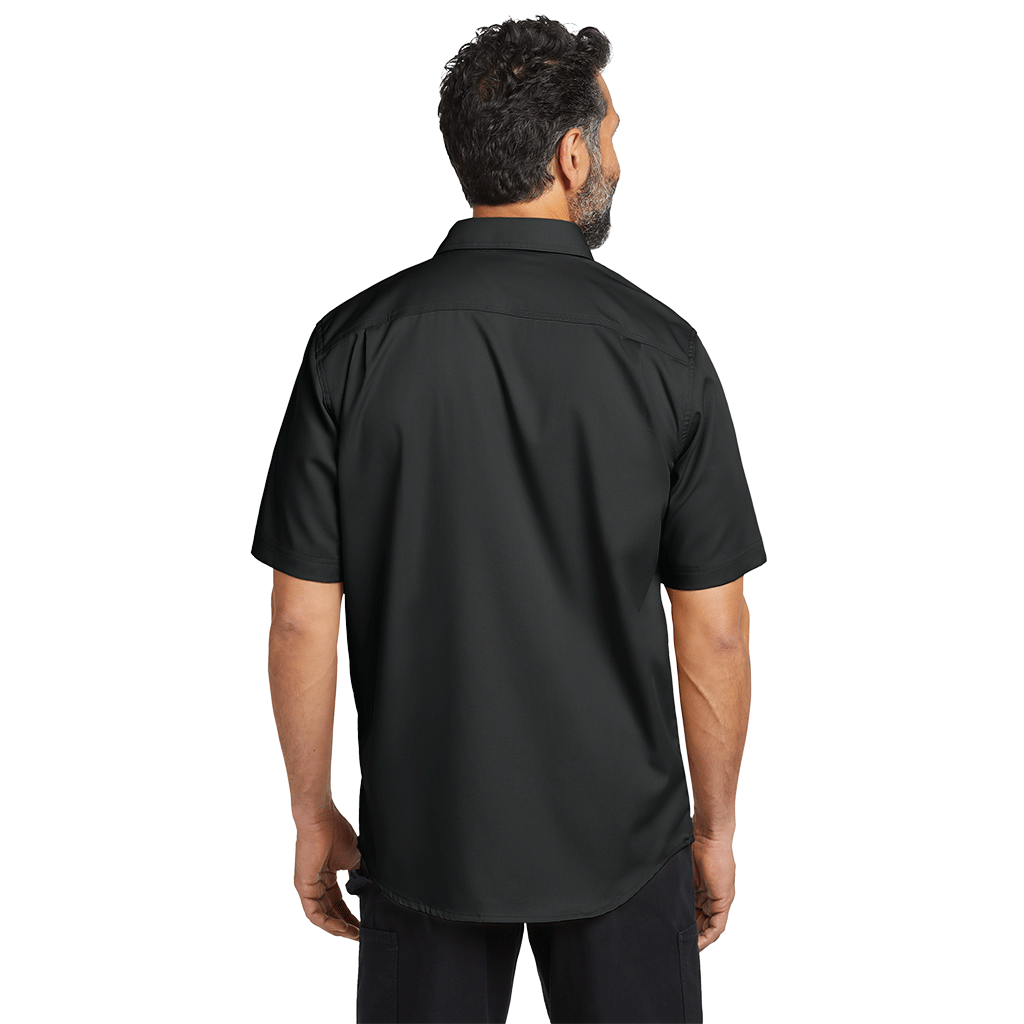 Carhartt Men's Black Rugged Professional Series Short Sleeve Shirt