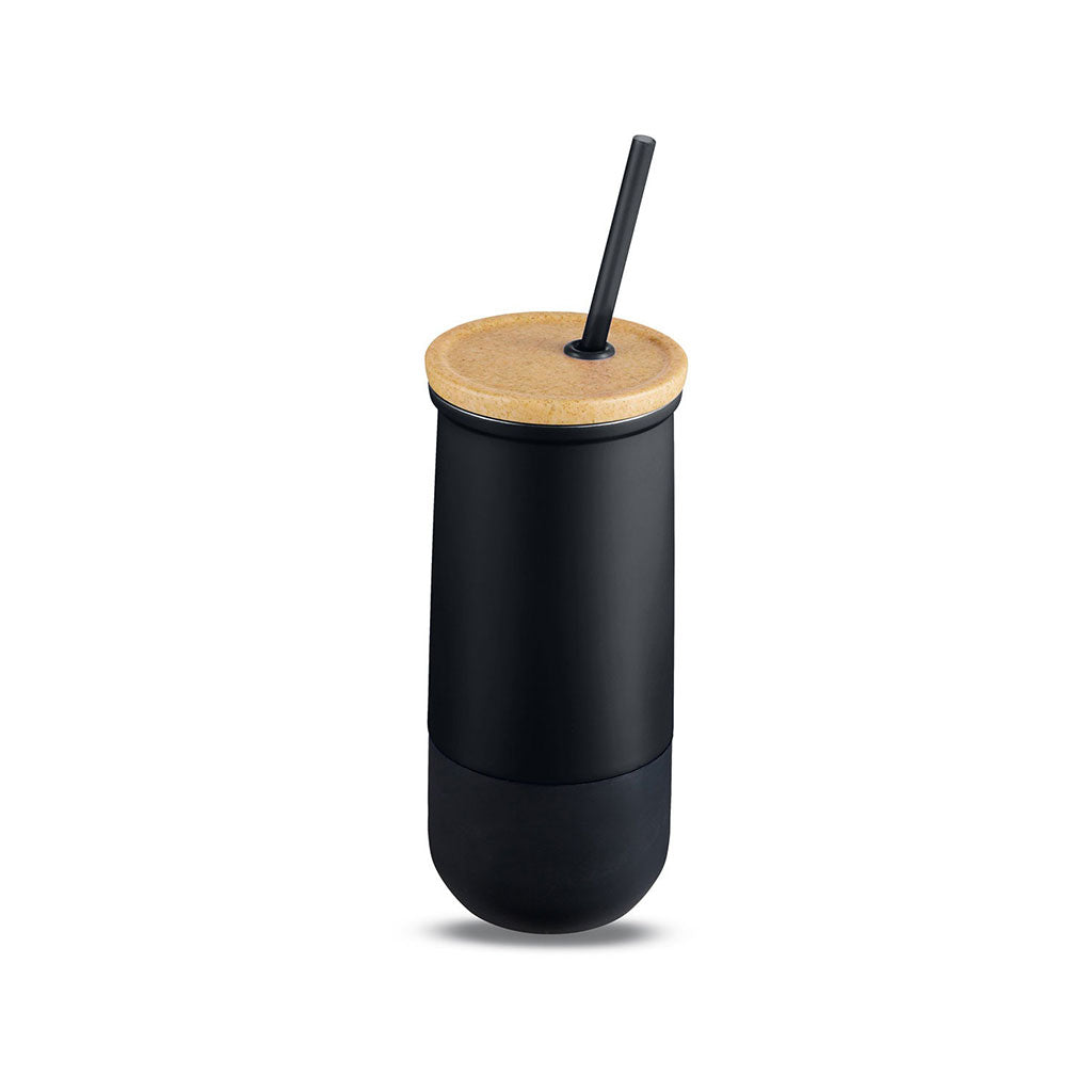 Primeline Black 20oz Intrigue Vacuum Straw Tumbler