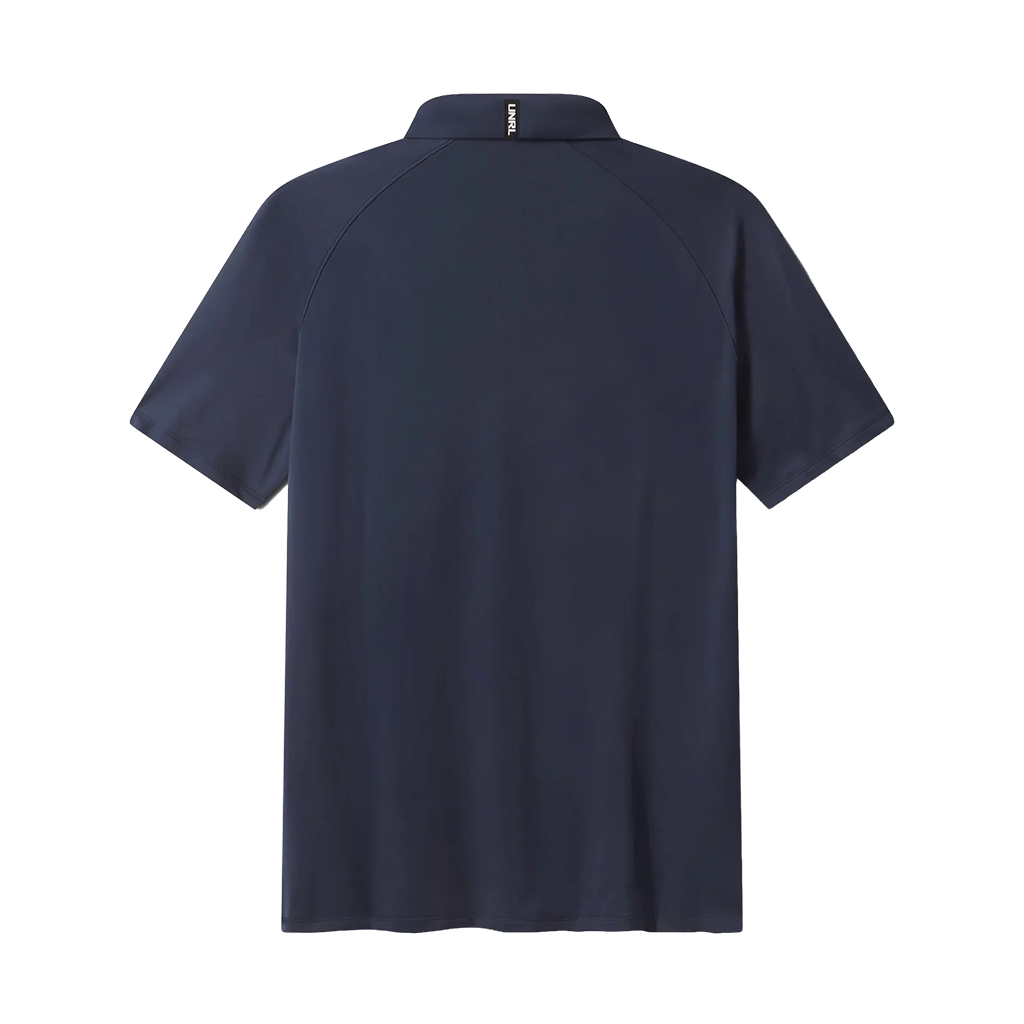 UNRL Men's Navy Pique Pro Polo