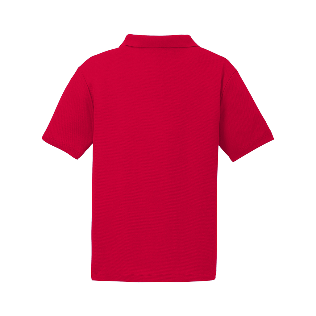 Sport-Tek Men's Deep Red PosiCharge RacerMesh Polo