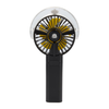 Bullet Black Portable LED Fan with Water Mist