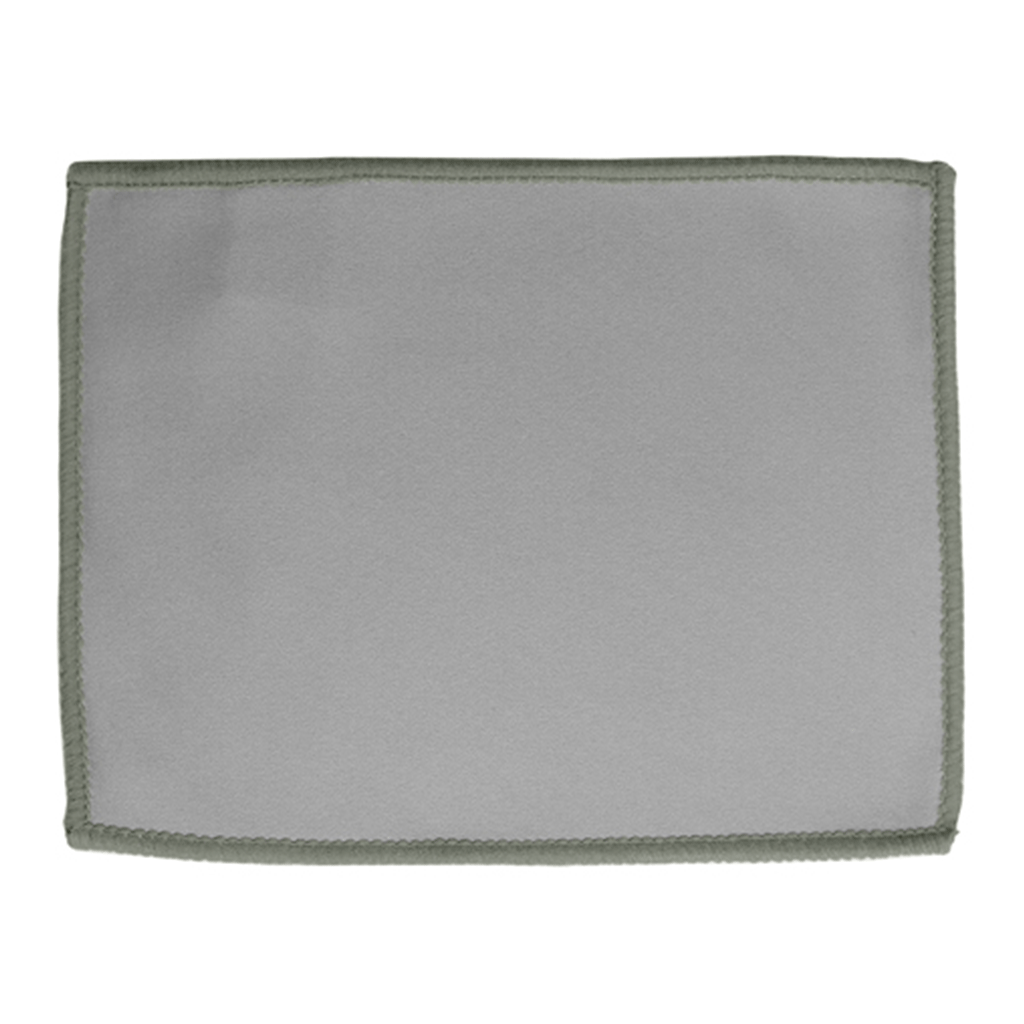 Toddy Ash Grey/Charcoal Pocket On-the-Go Premium Microfiber Cleaning Cloth