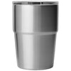 YETI Stainless Steel Rambler 16 oz Stackable Cup with Lid