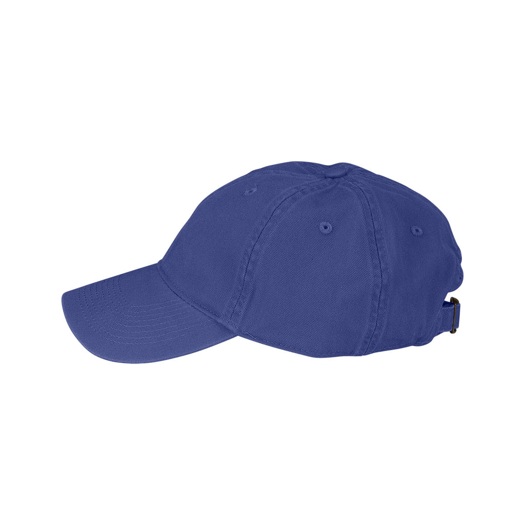 Vantage Men's Royal Clutch Bio-Washed Unconstructed Twill Cap