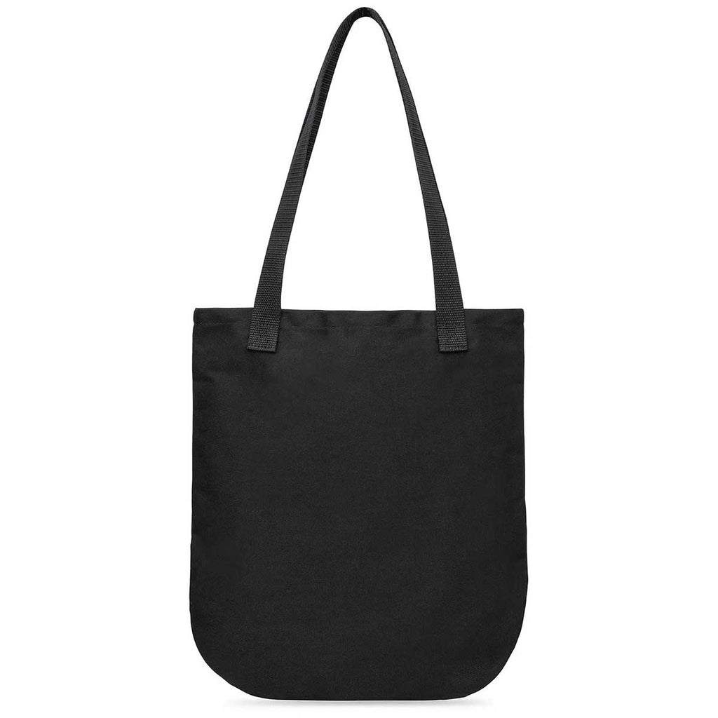 Gemline Black Hudson Cotton Convention Tote