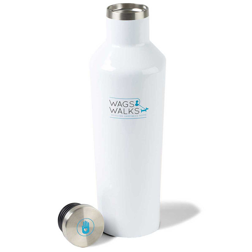 Corkcicle Gloss White Canteen - 16 Oz.