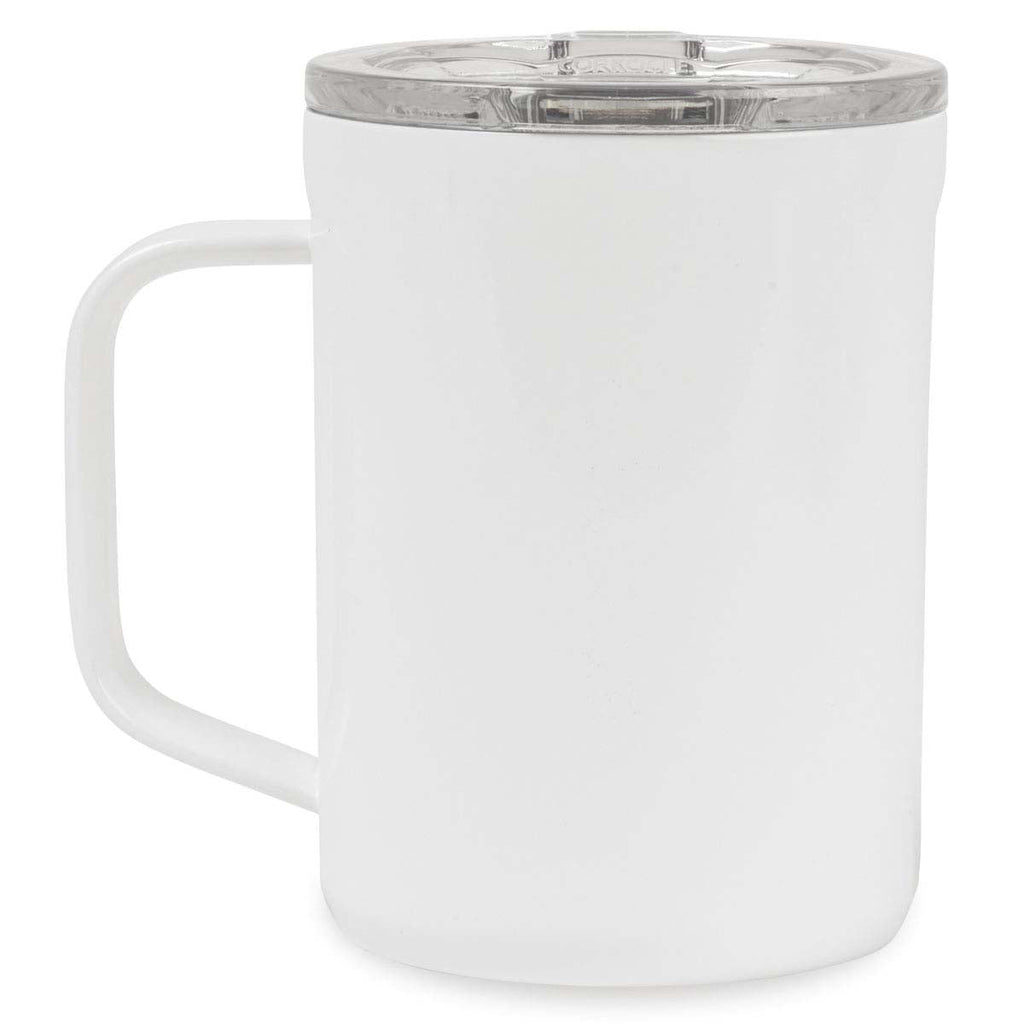 48-Hour Corkcicle White 16 oz. Coffee Mug