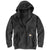 Carhartt Men's Carbon Heather Paxton Heavyweight Hooded Zip-Front Sweatshirt