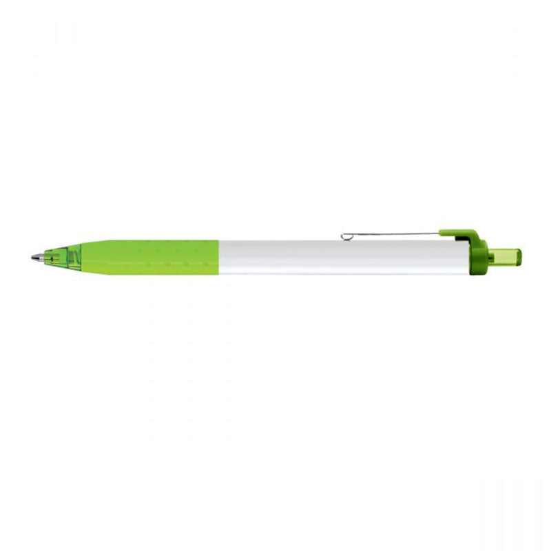 Paper Mate Lime Inkjoy White Barrel Pen - Black Ink