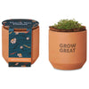 Modern Sprout Terracotta Tiny Terracotta Grow Kit Thank You Daisies