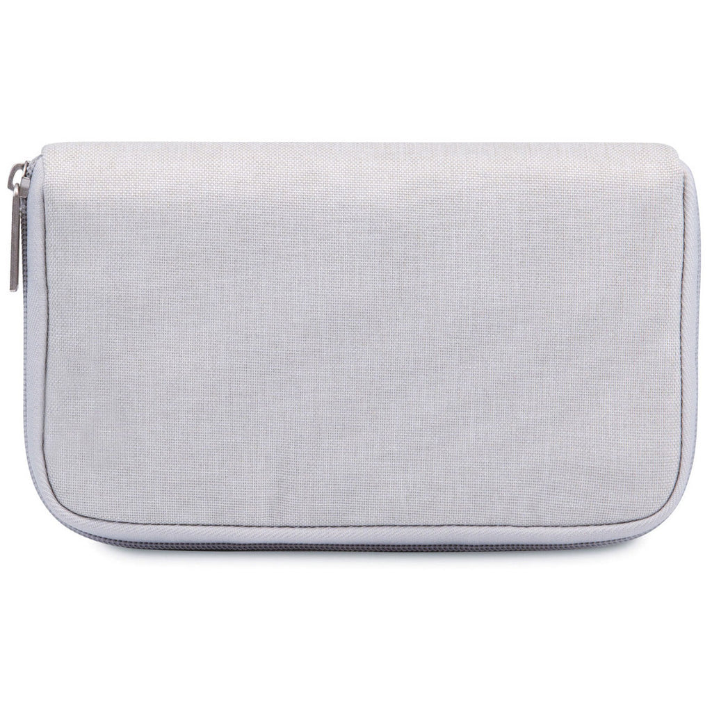 Gemline Quiet Grey Heather Mobile Office Hybrid Toiletry Bag