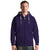 Antigua Men's Dark Purple Victory Full Zip Hoodie