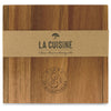 La Cuisine Wood Cheese Board with Serving Set