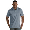 Antigua Men's Steel/White Quest Polo